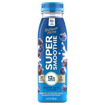 Bolthouse Berry Acai Fusion Super Smoothie 12 Fz - 12 FZ