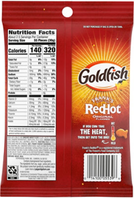 Pep Farm Goldfish Franks Red Hot 2.45oz - 2.45 OZ - Image 4