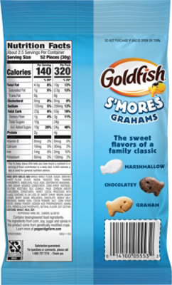 Pep Farm Goldfish Grahams Smores 2.45oz - 2.45 OZ - Image 4