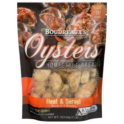 Boudreauxs Homestyle Breaded Oysters - 16 OZ - Image 2