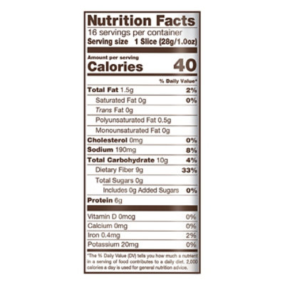 Natures Own Keto Multigrain Bread - 16 OZ - Image 5