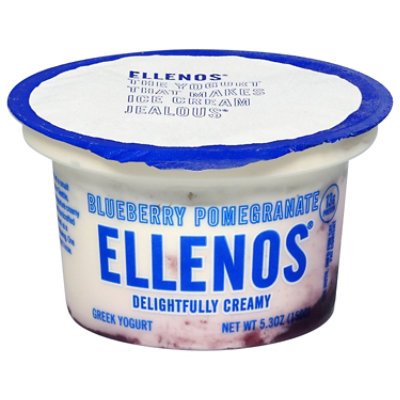 Ellenos Blueberry Pomegranate Delightfully Creamy Greek Yogurt 5.3 Oz - 5.3 OZ - Image 2