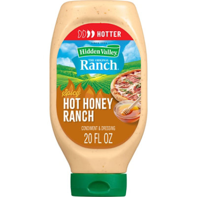 Hidden Valley Spicy Hot Honey Ranch Condiment and Dressing - 20 Fl. Oz. - Image 1