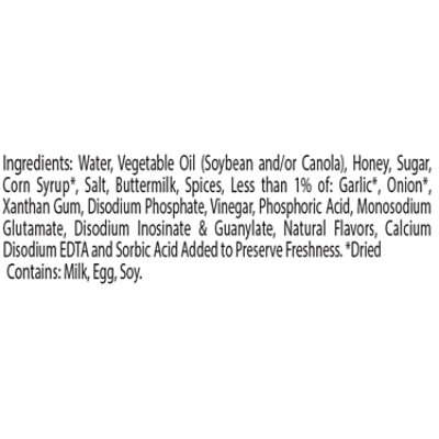 Hidden Valley Spicy Hot Honey Ranch Condiment and Dressing - 20 Fl. Oz. - Image 3