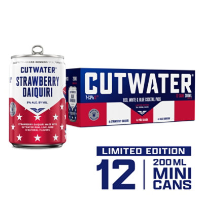 Cutwater Red White & Blue 12-7 Fl Oz - Image 1