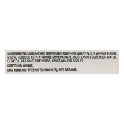 Signature Select Olive Oil & Herb Focaccia - 8.46 OZ - Image 4