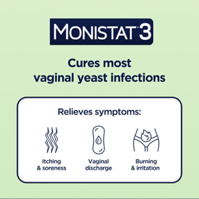 Monistat 3 Day Yeast Infection Treatment Combo Cream - 3 CT - Image 5