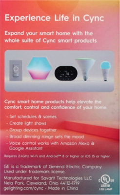 Cync Direct Cnct Smart Bulb - EA - Image 3
