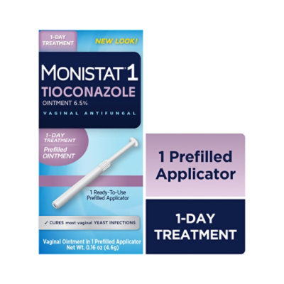 Monistat 1 Simple Therapy Tioconozole Kit - 0.16 OZ - Image 1