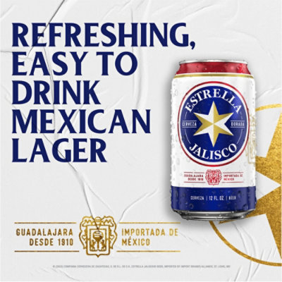 Estrella Jalisco 6-16 Fl Oz In Cans - 6-16 FZ - Image 2