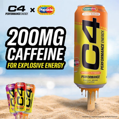 C4 Orange Creamsicle 16fz - 16 FZ - Image 2