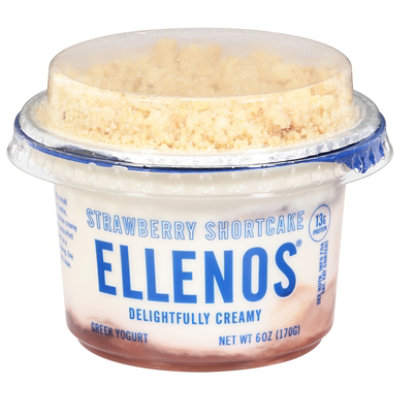 Ellenos Parfait Strawberry Shortcakefully Creamy Greek Yogurt Parfait 6 Oz - 6 OZ - Image 2