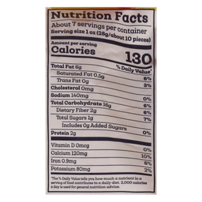 Siete Chips Maiz Mexican Street Corn 7.5oz - 7.5 OZ - Image 3