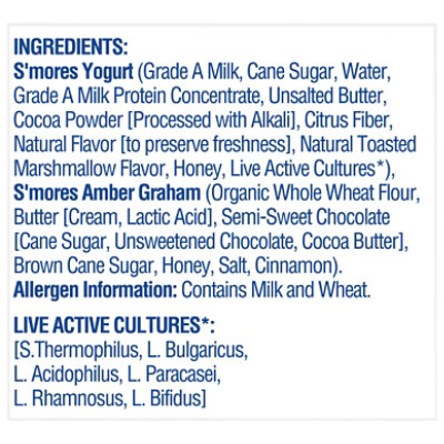 Ellenos Parfait Smorestfully Creamy Greek Yogurt Parfait 6 Oz - 6 OZ - Image 4