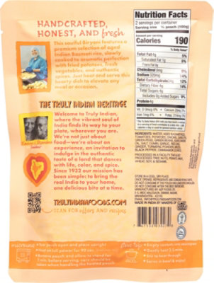 Truly Indian Rice Bombay Biryani - 7.05 OZ - Image 5
