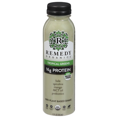 Remedy Organics Beverage Tropical Green - 12 FZ - Image 1