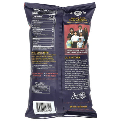 Siete Potato Chips, Chipotle BBQ, 5.5 oz (156 g) - Image 2