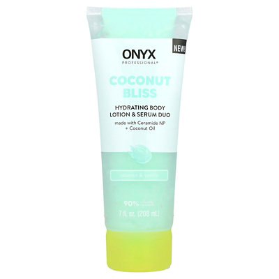 Onyx Professional Coconut Bliss, Hydrating Body Lotion  Serum Duo, Coconut  Vanilla, 7 fl oz (208 ml) - Image 1