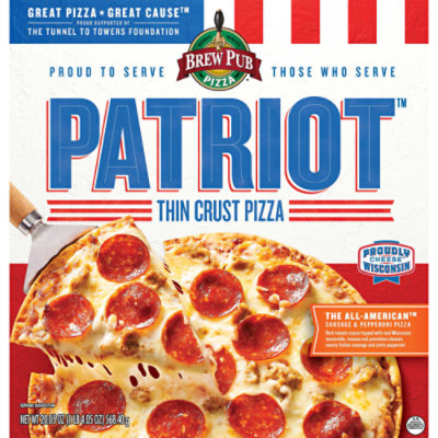 Brew Pub Patriot Combo Pizza 20.05 Oz - 20.05OZ - Image 1