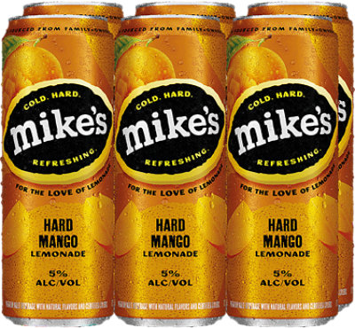 Mikes Hard Mango 6-12 Fl Oz In Cans - 6-12 FZ - Image 1