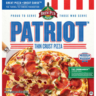Brew Pub Patriot Supreme Pizza, 21.45 Oz - 21.45OZ - Image 1