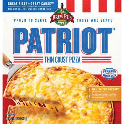 Brew Pub Patriot Cheese Pizza 15.95 Oz - 15.95OZ - Image 1