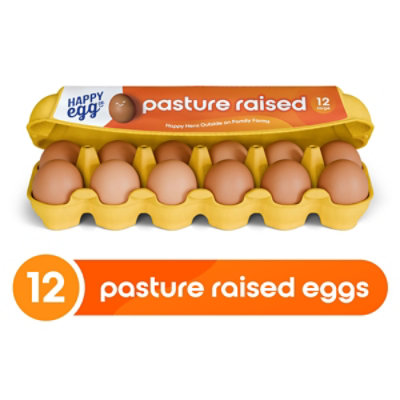 Happy Egg Pasture Raised 12ct - 12 CT - Image 1