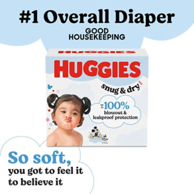 Huggies Snug & Dry Baby Diapers, Size 7 (41+ lbs) - 18 Count - Image 2