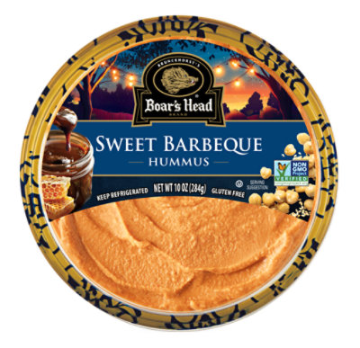 Boars Head Sweet Barbecue Hummus - 10 OZ - Image 1