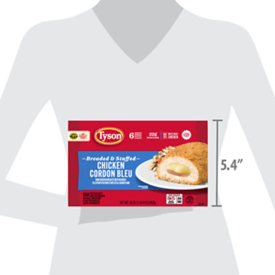 Tyson Chicken Cordon Bleu 30 Oz - 30 OZ - Image 5
