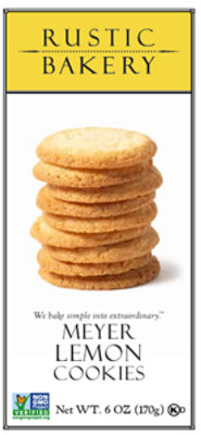 Rustic Bakery Cookies Meyer Lemon 6oz - 6 OZ - Image 1