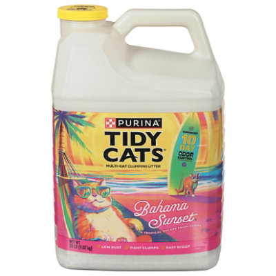 Tidy Cats Bahama Sunset Clumping Cat Litter 20 Lb - 20 LB - Image 1