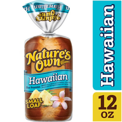 Natures Own Hawaiian Small Bread Loaf - 12 OZ - Image 2