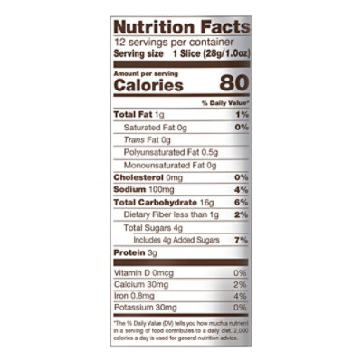 Natures Own Hawaiian Small Bread Loaf - 12 OZ - Image 5