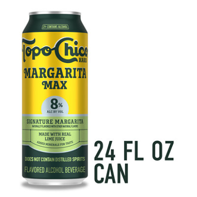 Topo Chico Hard Margarita Max 8% ABV Can - 24 Fl. Oz - Image 1