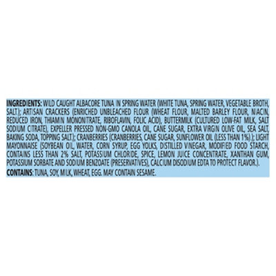 Chicken Of The Sea Packet Up White Tuna Packet & Crackers Kit 4.1 Oz - 4.1 OZ - Image 5