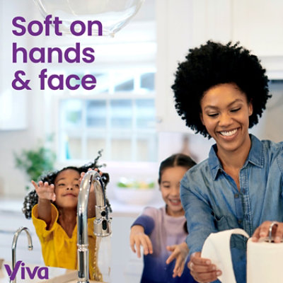 Viva Signature Cloth Paper Towels 129 Sheets Per Roll - 6 Count - Image 5