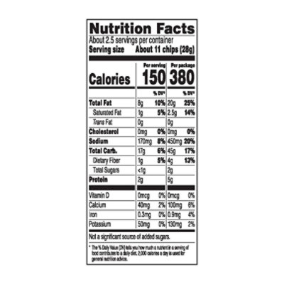 Doritos Guacamole 2.625oz - 2.62 OZ - Image 3