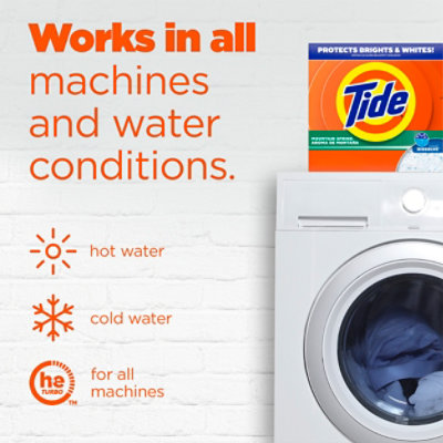 Tide Powder Laundry Detergent, Mountain Spring - 129 Oz - Image 7