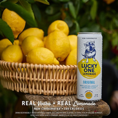 Lucky One Lemonade Original 4pk - 4-355 ML - Image 3