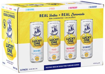 Lucky One Lemonade Variety Pack - 8-355 ML - Image 1