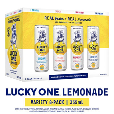 Lucky One Lemonade Variety Pack - 8-355 ML - Image 2