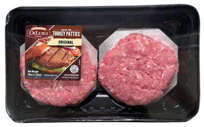 Diluigi Foods Turkey Patty - 20 OZ - Image 1