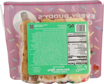 Carlos Bakery Buddys Every Birthday Cake Slice - 6.8 OZ - Image 6