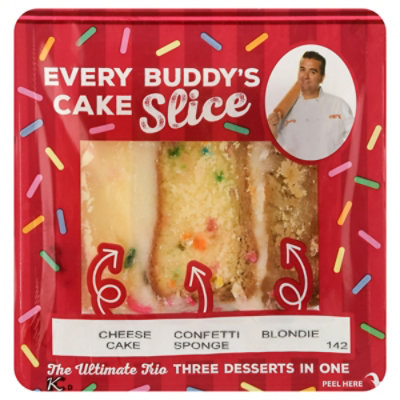 Carlos Bakery Buddys Every Birthday Cake Slice - 6.8 OZ - Image 1