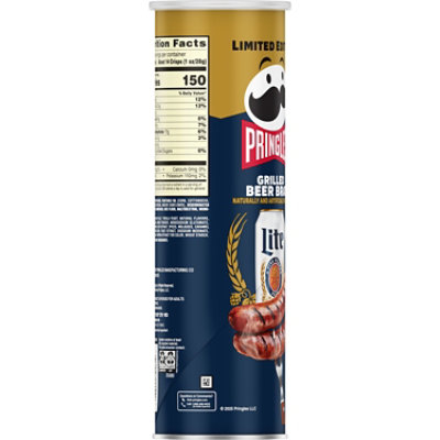 Pringles Beer Brats Crisps Chips - 5.5 Oz - Image 7