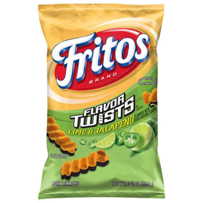 Fritos Twists Lime & Jalapeno 3.37oz - 3.37 OZ - Image 2