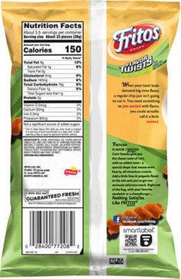 Fritos Twists Lime & Jalapeno 3.37oz - 3.37 OZ - Image 5