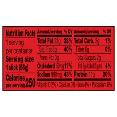 Jack Links Beef Jerky Flamin Hot 2oz - 2 OZ - Image 3