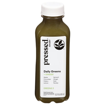 Pressed Juicery Daily Greens With Ginger 15.2fz - 15.2 FZ - Image 3